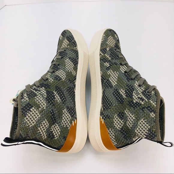 TOMS Trvl Lite Dusty Olive Camo High Top Sneakers - Picture 8 of 14